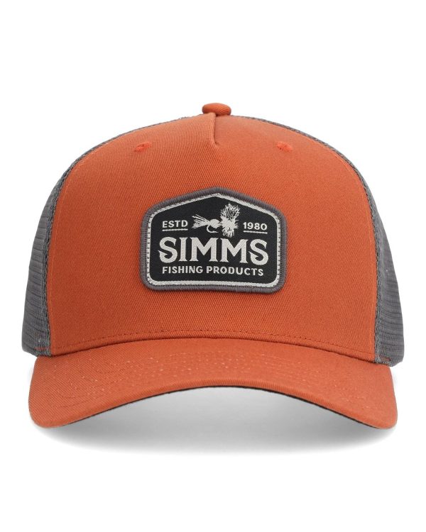 Simms Double Haul Trucker Simms Orange