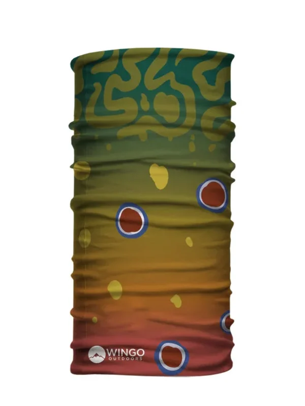 Alternative view of Wingo Fish Skin Neck Gaiter