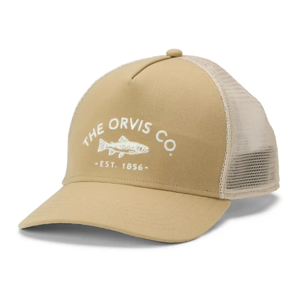 Orvis Co Trucker Hat Khaki
