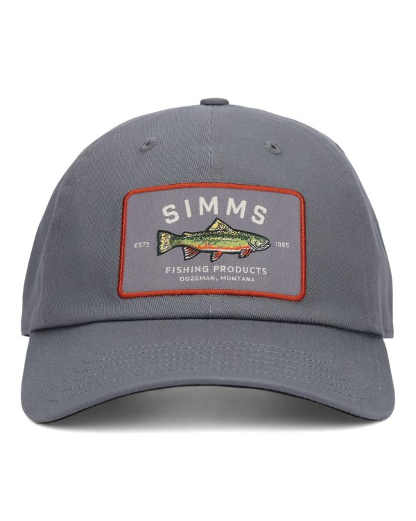 Simms Single Haul Cap Gunmetal Trout
