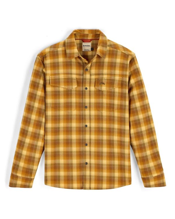 Gallatin Flannel Shirt Kennebec Plaid Sandbar