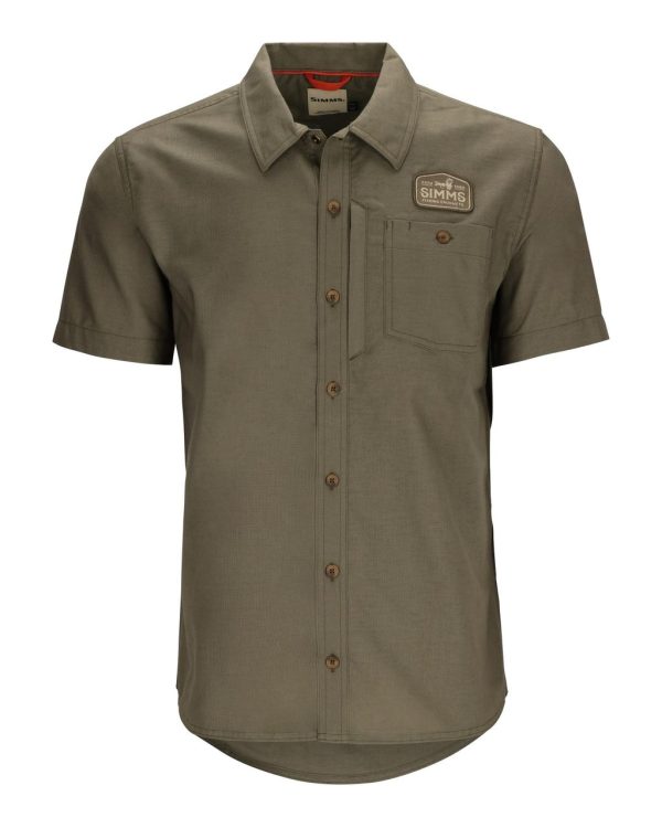 Simms Shop Shirt Dark Stone