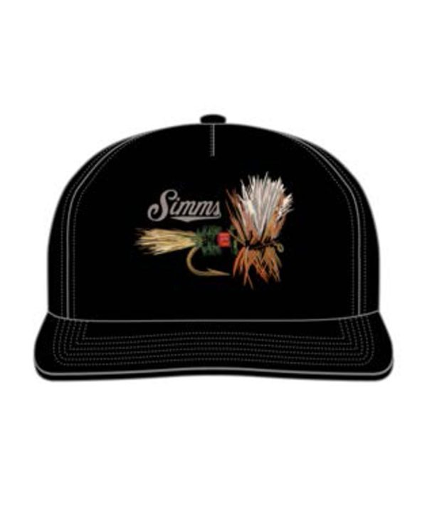 Simms Double Haul Cap Black Royal Wulff
