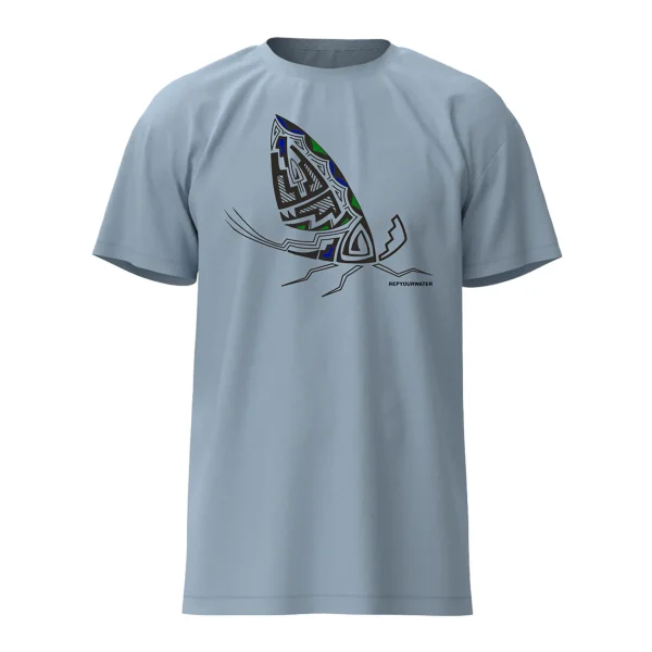 Rep Your Water Pueblo Pottery Mayfly T-Shirt Sky Blue