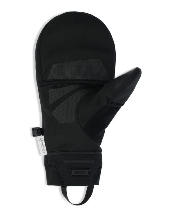 Simms Windstopper Foldover Mitt - Black - Bild 2